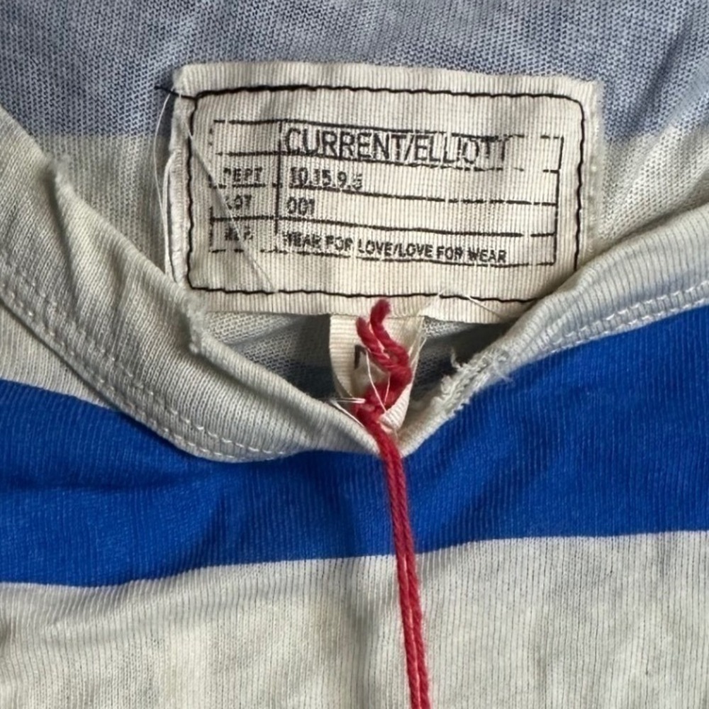 CURRENT/ELLIOTT The Cross Back Muscle Tee NWT - Picture 5 of 10